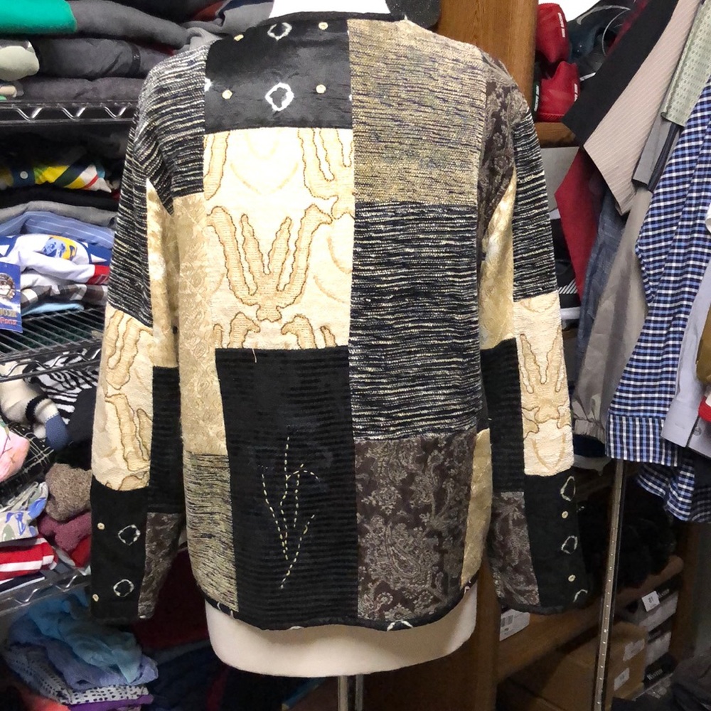 Vintage Flashback Print Block Jacket - image 7